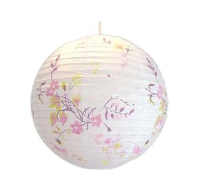 [Flower vine]Chinese/Japanese Style Hanging lantern Decorative Paper Lantern 16"