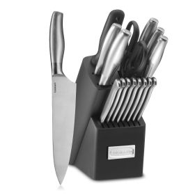 Cuisinart 17-Piece Stainless Steel Block Set