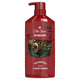 Old Spice Bear Glove 2in1 Shampoo and Conditioner for Men, All Hair Types, 22 fl oz (Brand: Old Spice)