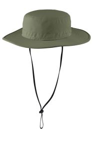 Port Authority Outdoor Wide-Brim Hat C920 (Color: Olive Leaf, size: L/XL)